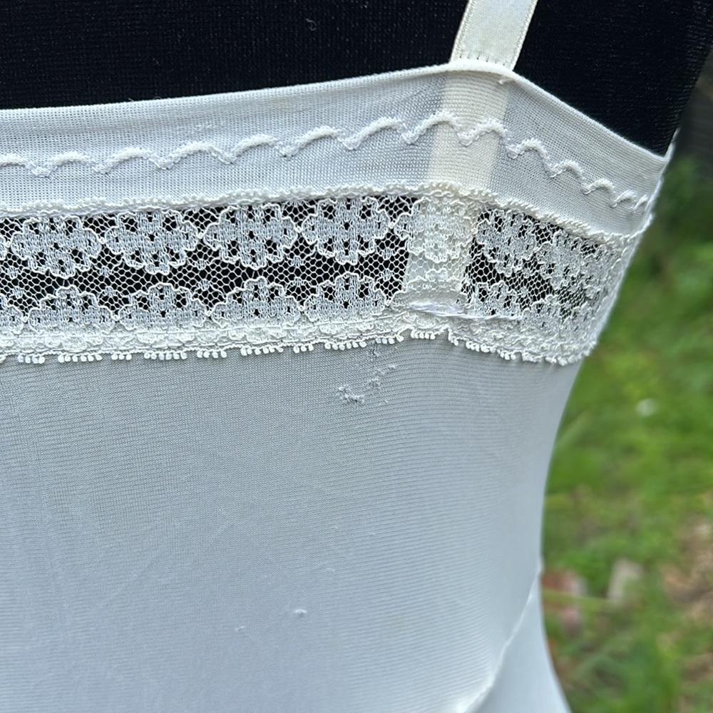 70s Vintage Rosette Slip XS - Picture 6 of 16